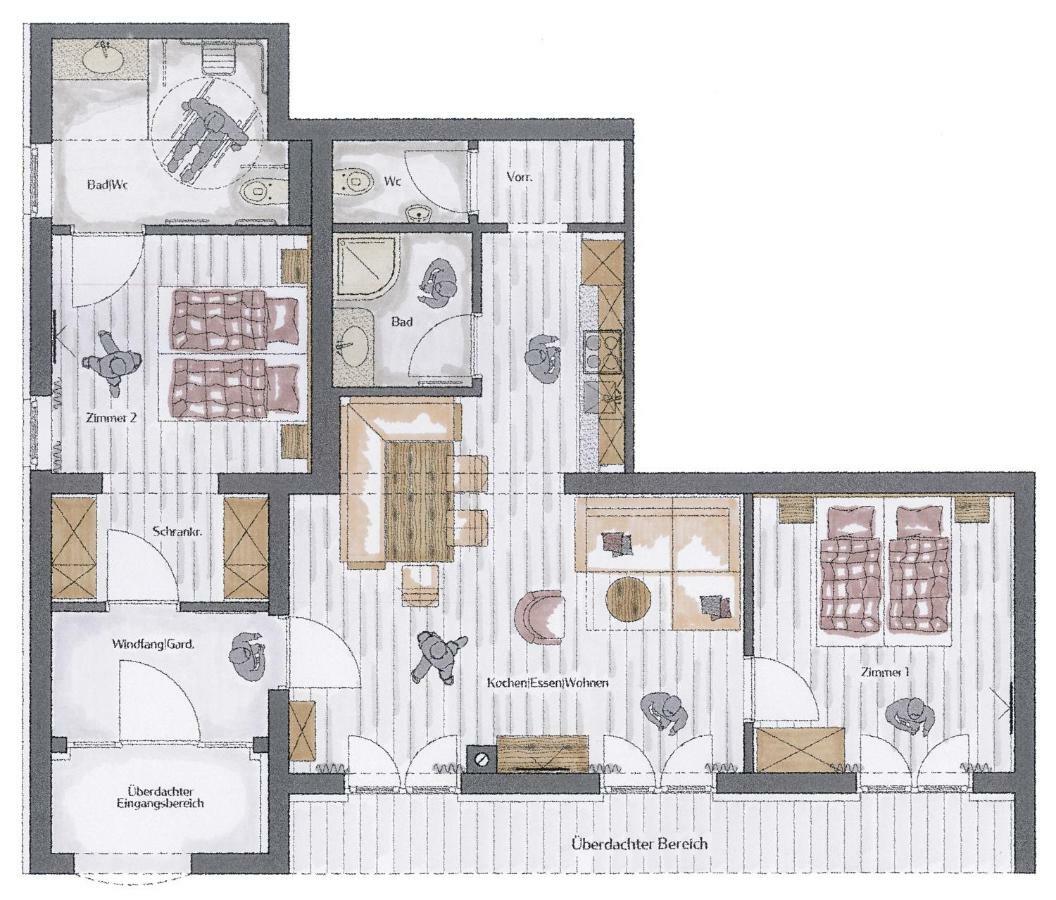 Appartements Erwin Hüttl III Neukirchen am Großvenediger Exterior foto